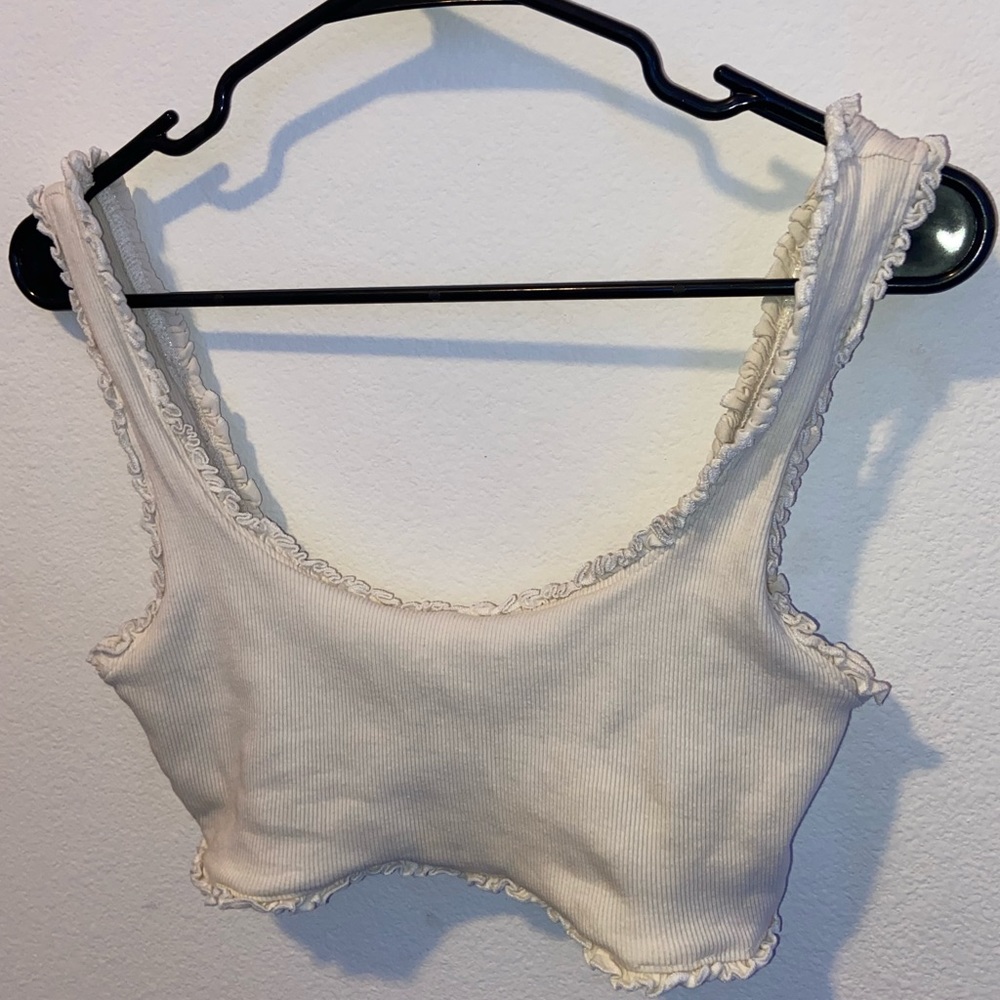 Zara Bralette (off-white/tan color)